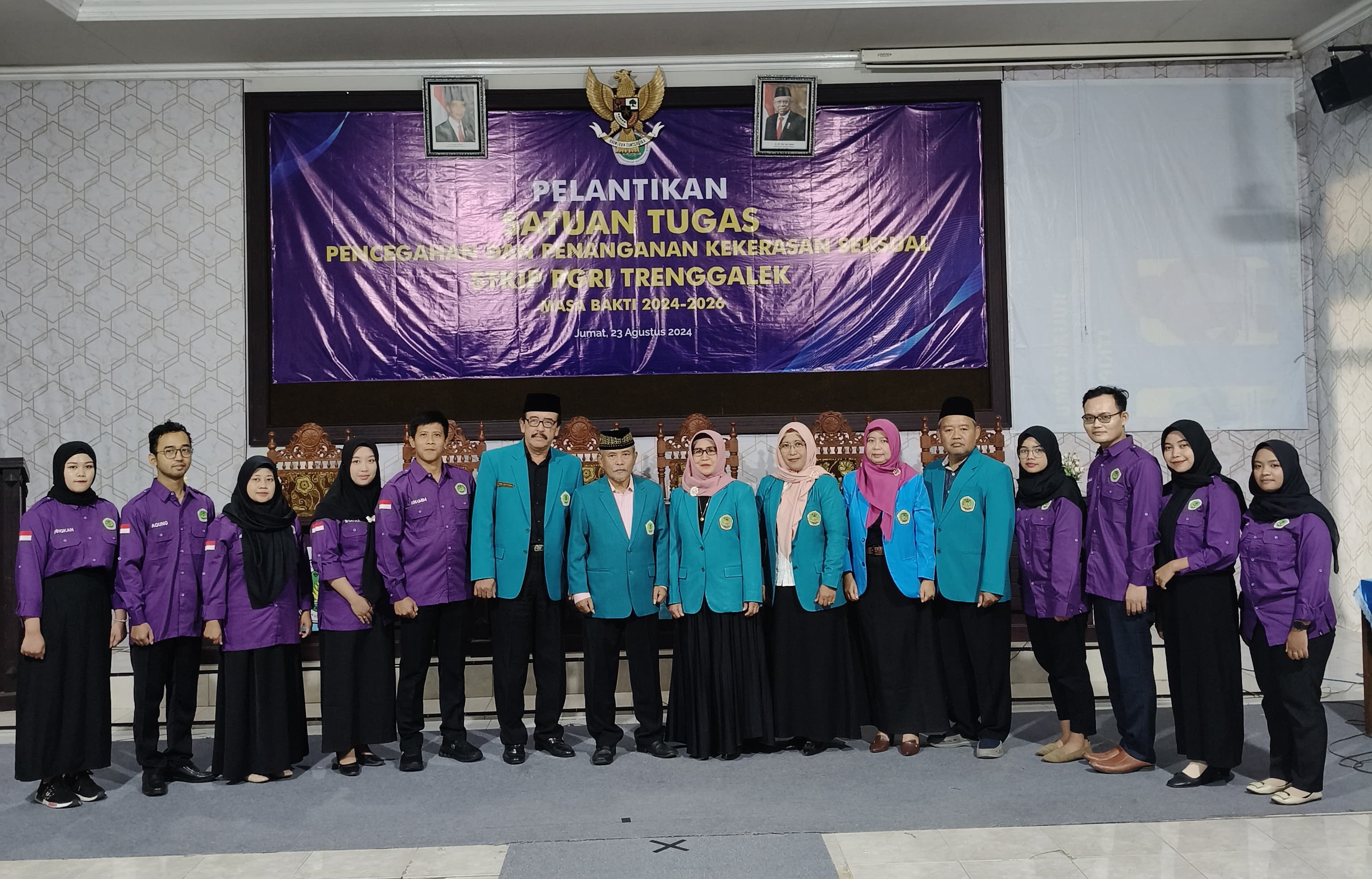 PELANTIKAN SATUAN TUGAS PENCEGAHAN DAN PENANGANAN KEKERASAN SEKSUAL MASA BAKTI 2024-2026